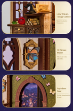 Rolife DIY Book Nook Kit - Magic Fantasy Corner