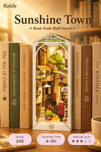 Rolife DIY Book Nook Kit - Sunshine Town