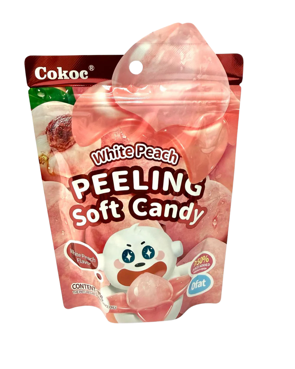 White Peach Peeling Candy