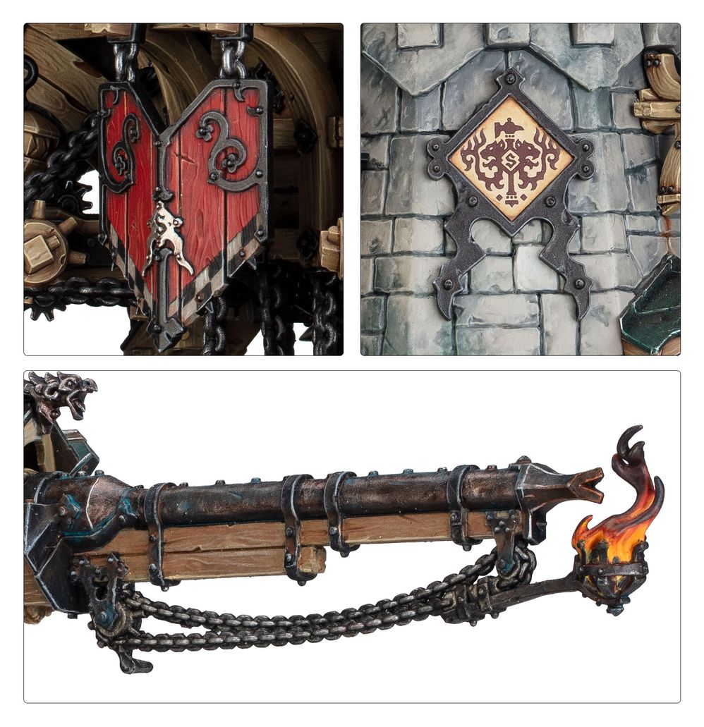 CITIES OF SIGMAR: Cannonade Cogfort / Conqueror Cogfort