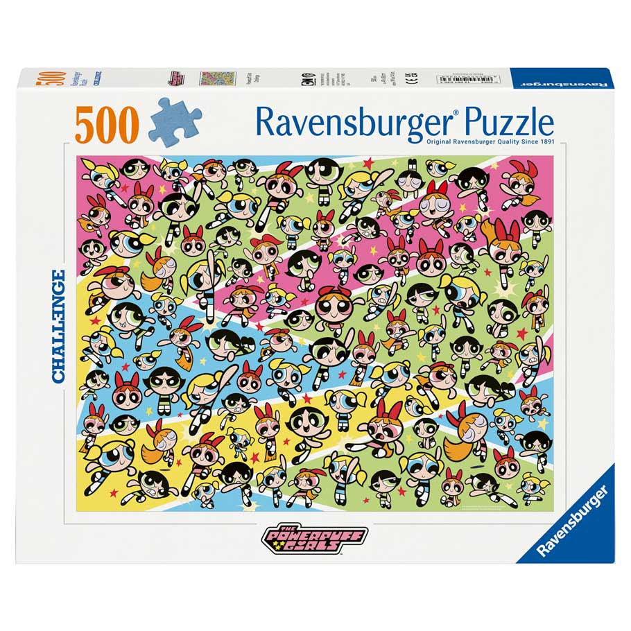 Puzzle: The Powerpuff Girls 500 Piece Challenge