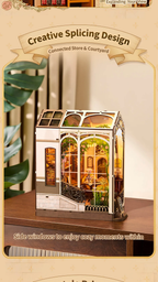Rolife DIY Book Nook Kit - Holiday Cafe