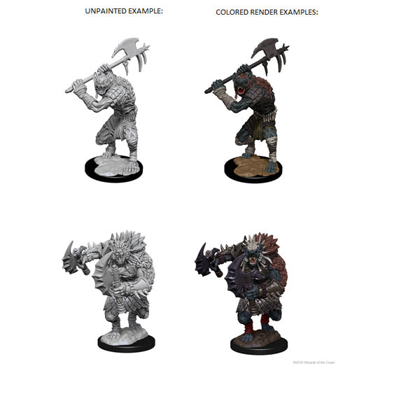 D&D Nolzur's Marvelous Miniatures: Unpainted Minis- Wave 1- Gnolls