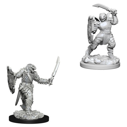 D&D Nolzur's Marvelous Miniatures: Unpainted Minis- Wave 5- Dragonborn Female Paladin