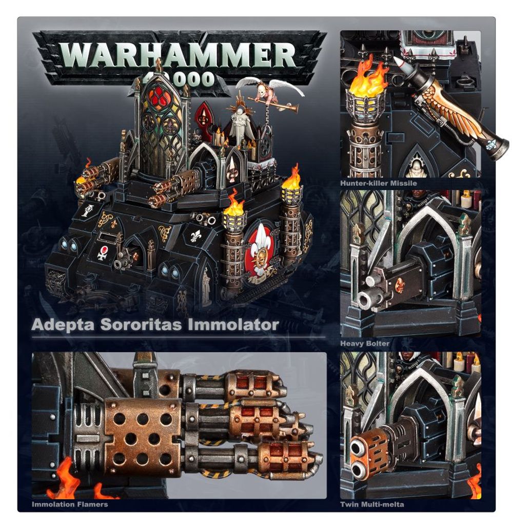 ADEPTA SORORITAS: IMMOLATOR
