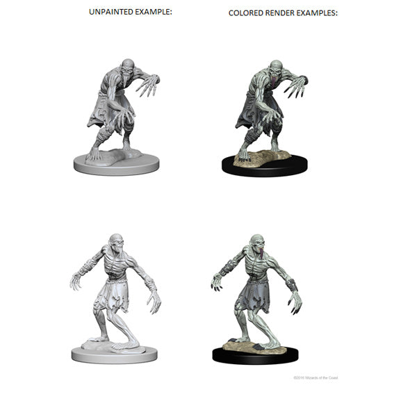 D&D Nolzur's Marvelous Miniatures: Unpainted Minis- Wave 1- Ghouls