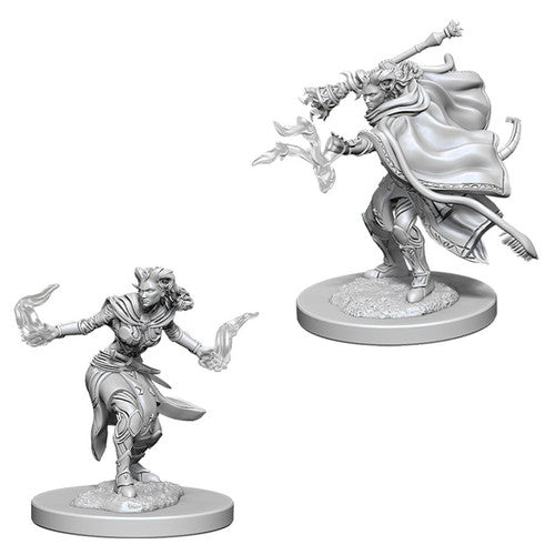 D&D Nolzur's Marvelous Miniatures: Unpainted Minis- Wave 6- Female Tiefling Warlock