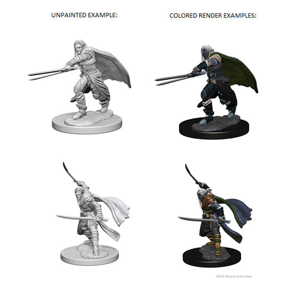 D&D Nolzur's Marvelous Miniatures: Unpainted Minis- Wave 1- Elf Male Ranger