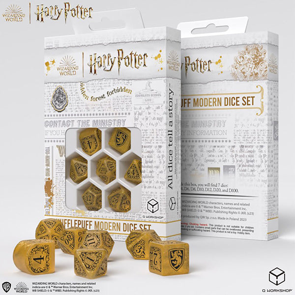Harry Potter Modern Dice: Hufflepuff