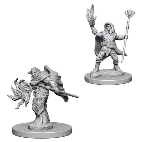 D&D Nolzur's Marvelous Miniatures: Unpainted Minis- Wave 2- Elf Male Wizard