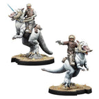 Star Wars Legion: Captain Solo & Commander Skywalker on Tauntauns