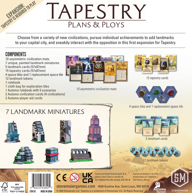 Tapestry: Plans and Ploys