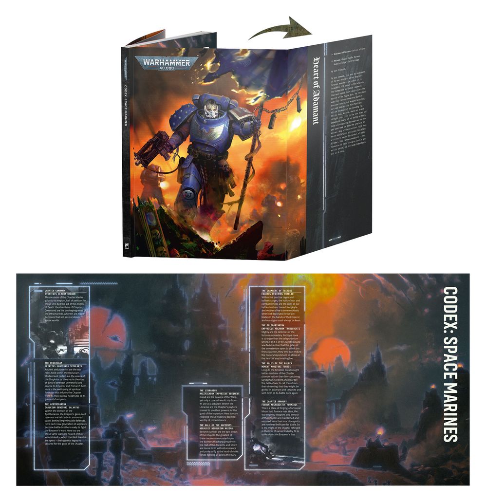 CODEX: SPACE MARINES (ENGLISH) (11th Edition)