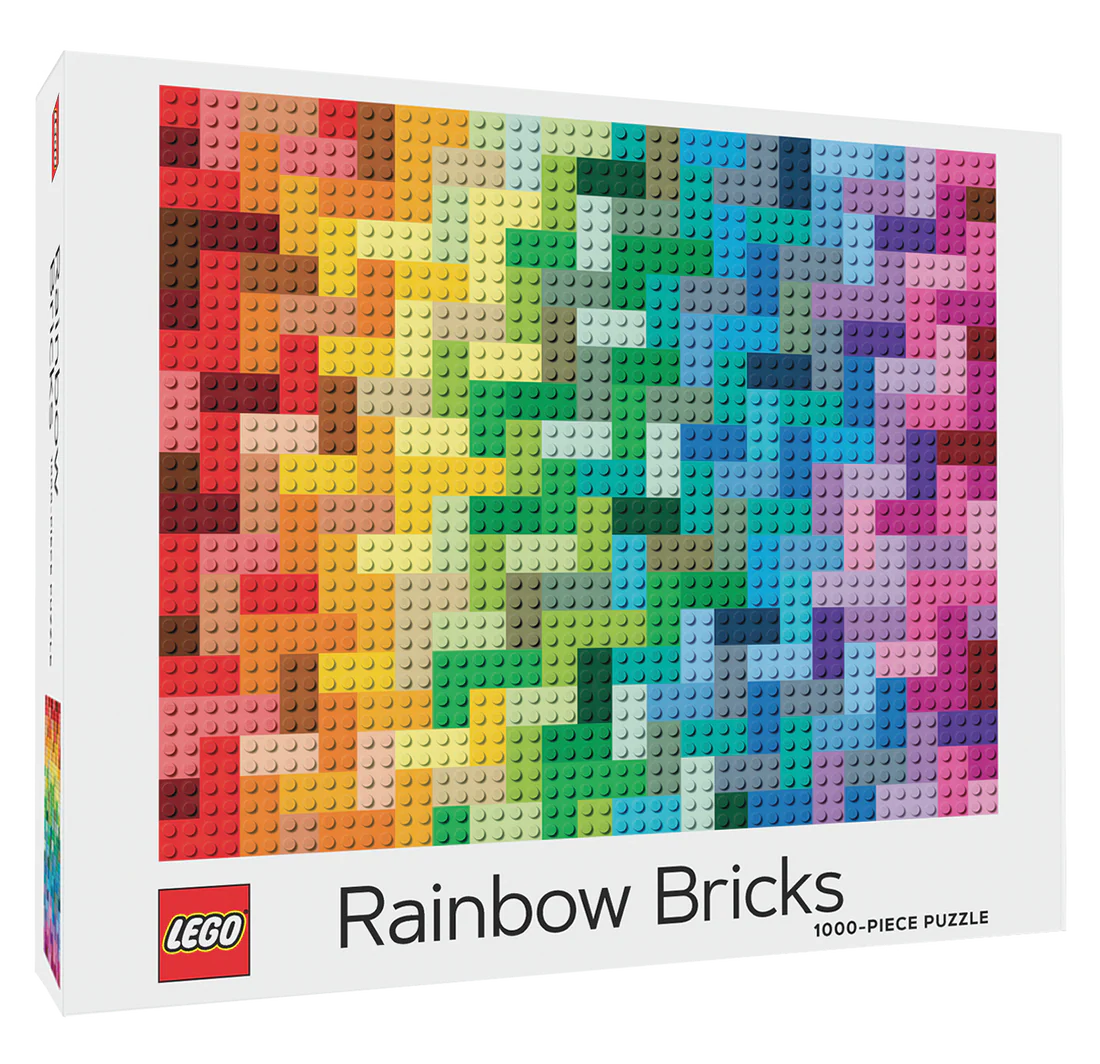 1072-8 LEGO Rainbow Bricks Puzzle