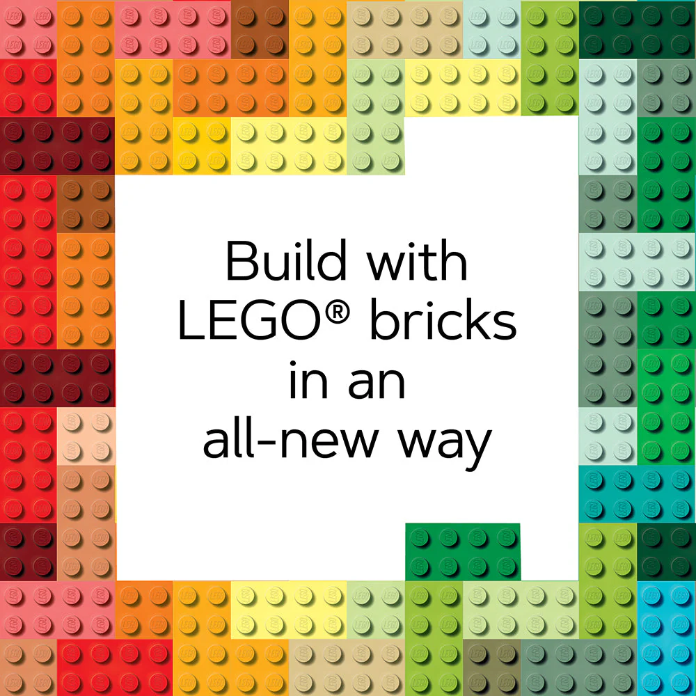 1072-8 LEGO Rainbow Bricks Puzzle