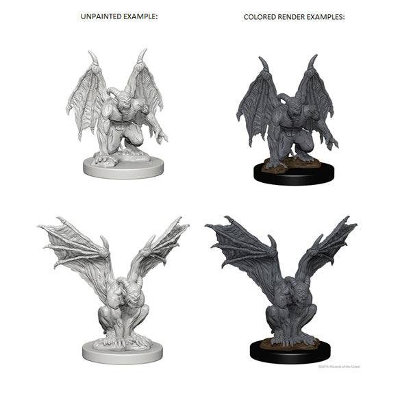 D&D Nolzur's Marvelous Miniatures: Unpainted Minis- Wave 1- Gargoyles