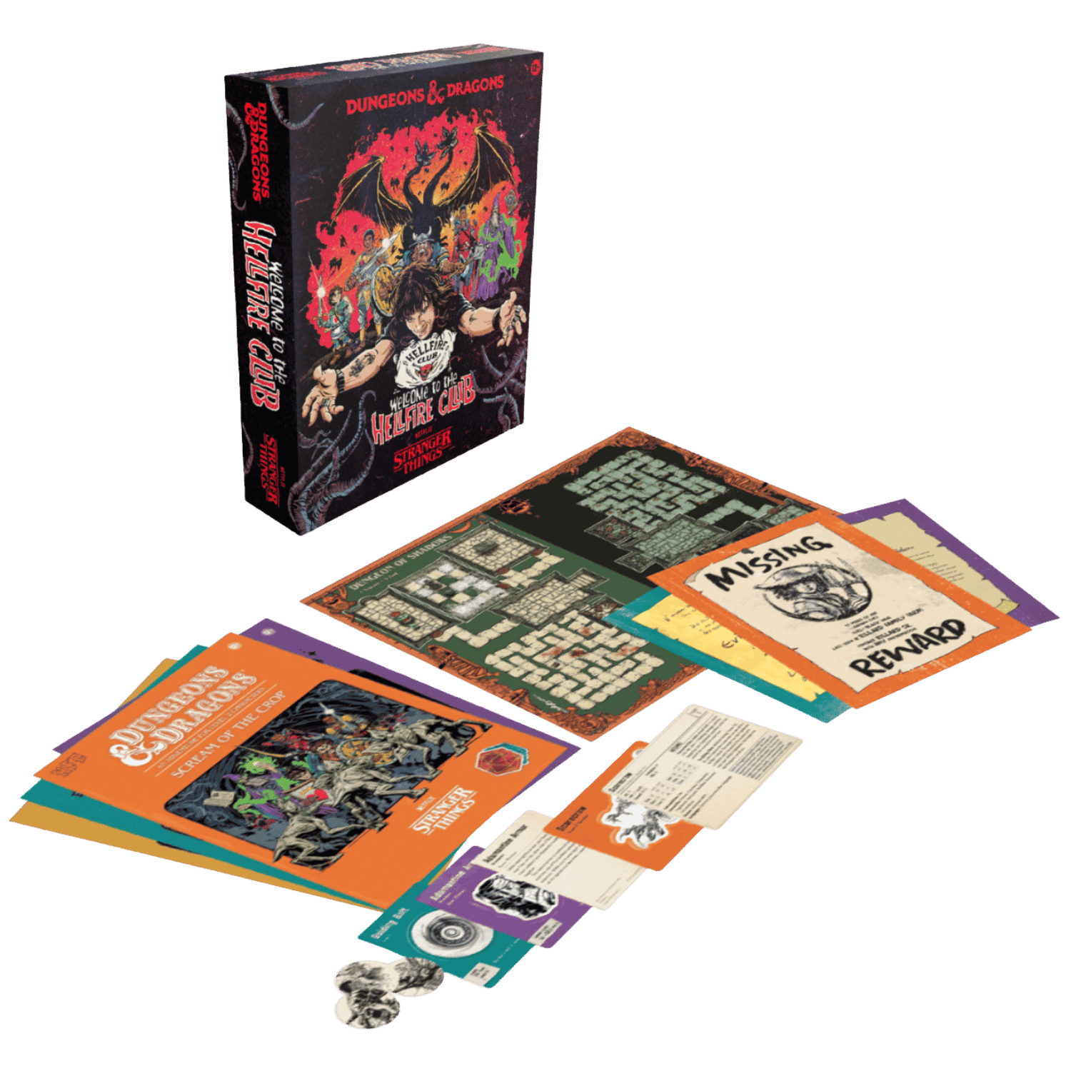 D&D, 5e: Stranger Things- Welcome To The Hellfire Club