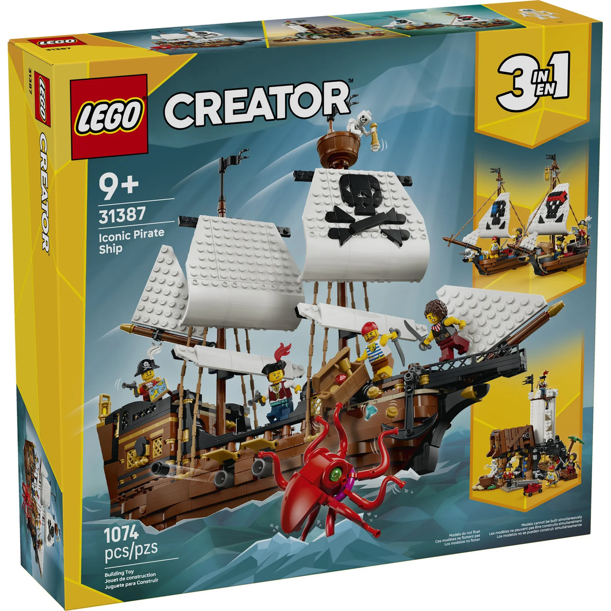 31387 Iconic Pirate Ship