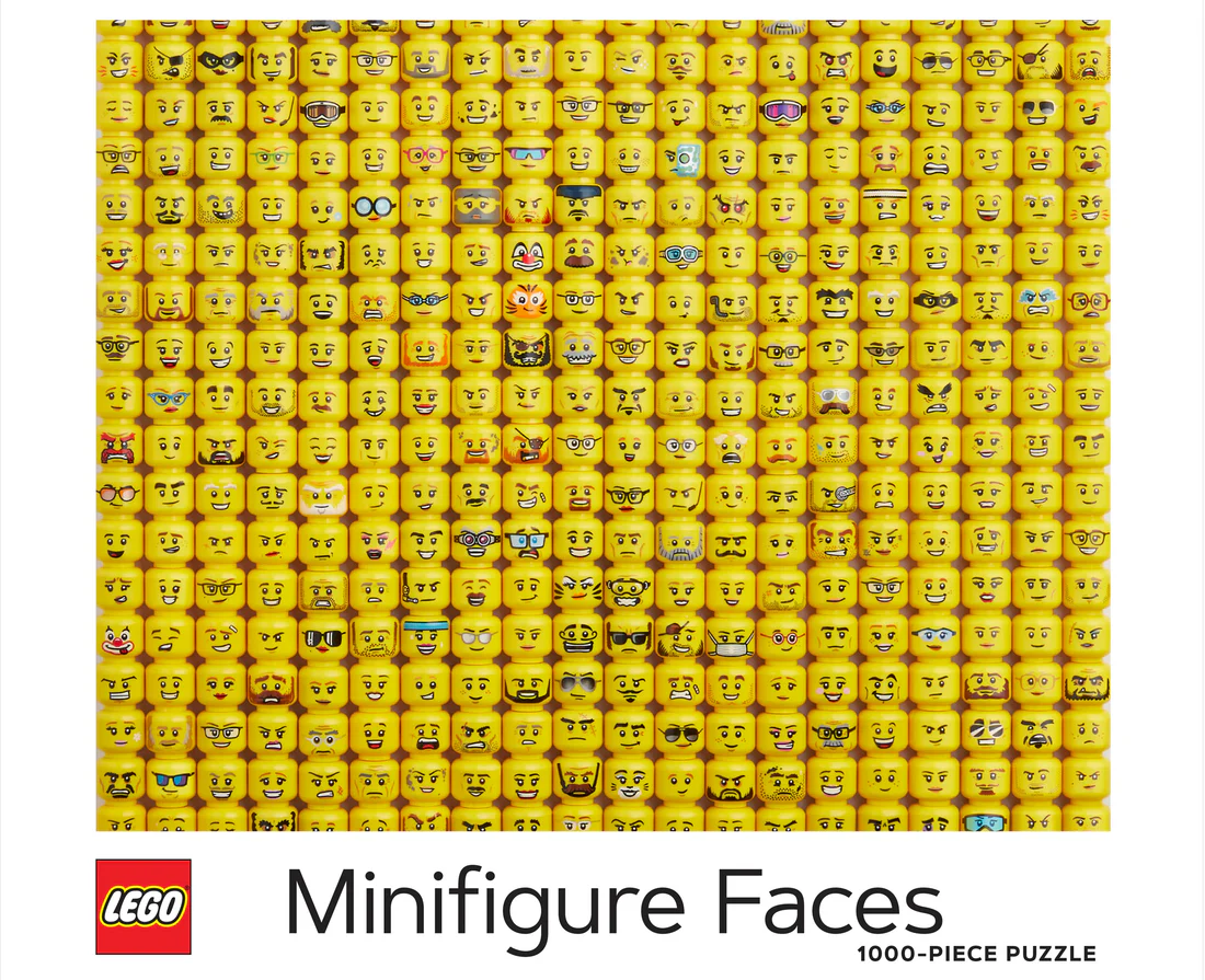 1019-3 LEGO Mini gure Faces Puzzle