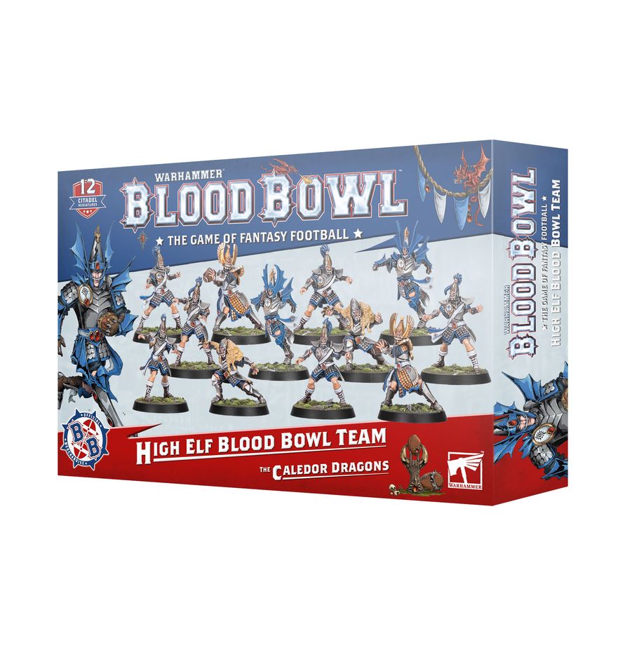 BLOOD BOWL: High Elf team Caledor Dragons