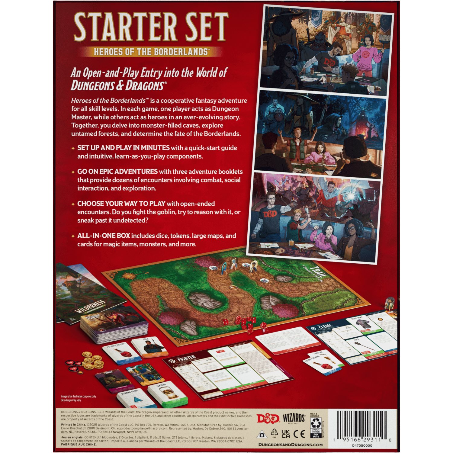 D&D, 5e: Starter Set- Heroes of the Borderlands