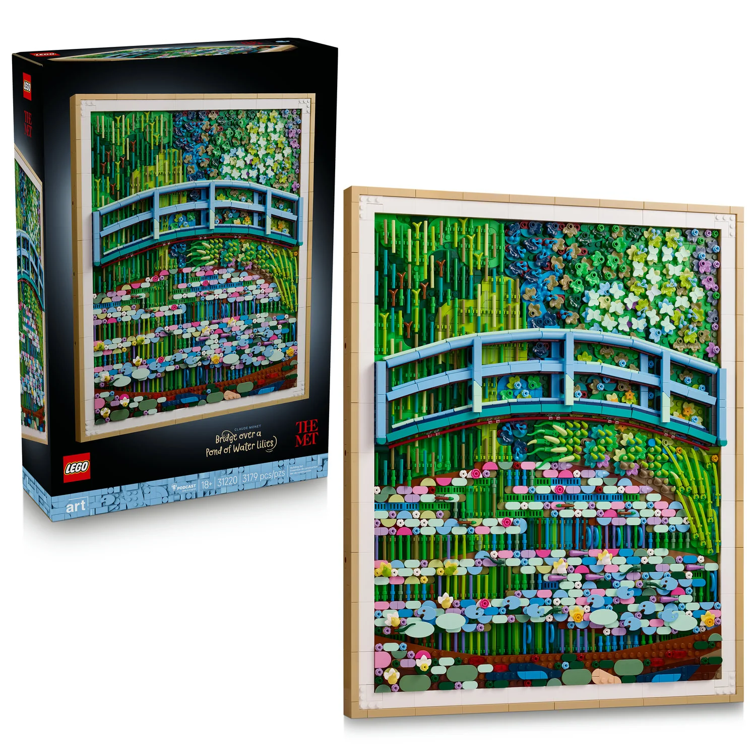 31220 Claude Monet – Bridge over a Pond of Water Lilies