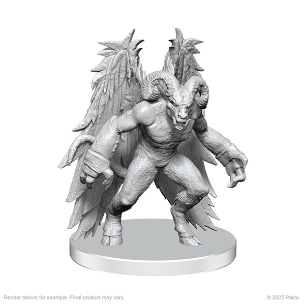Pathfinder Battles Deep Cuts Miniatures: Wave 27- Gylou (Handmaiden Devil) & Ferrugon (Rust Devil)