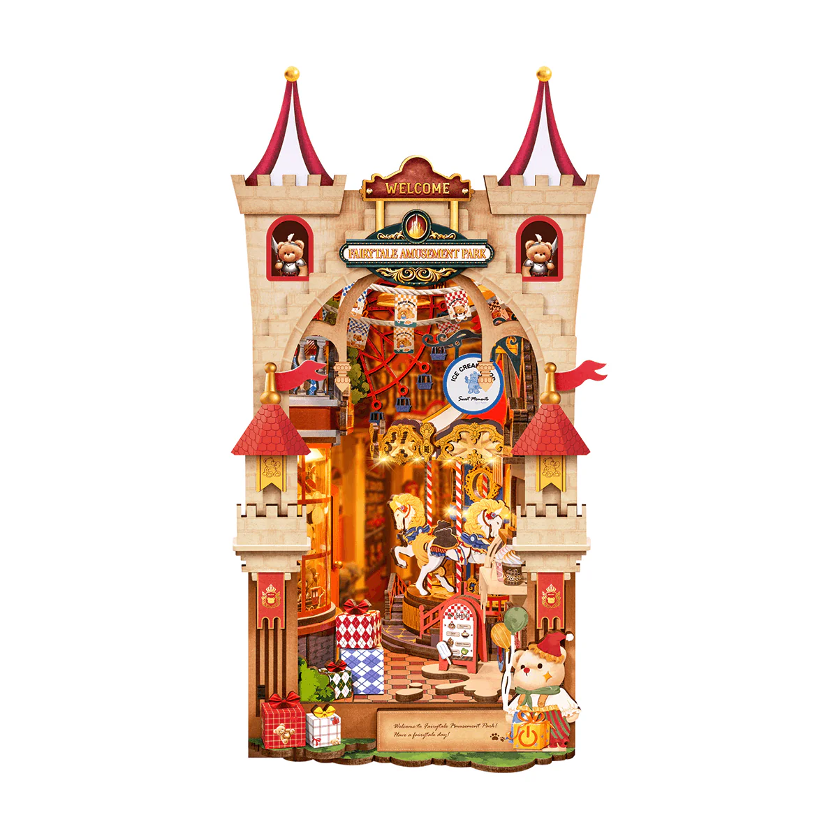 Fairytale Amusement Park DIY Book Nook