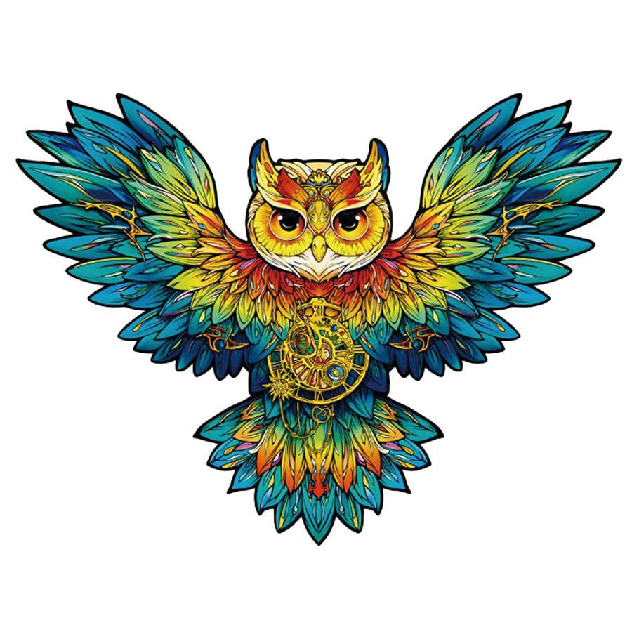 Puzzle: Wooden: Owl 200 piece