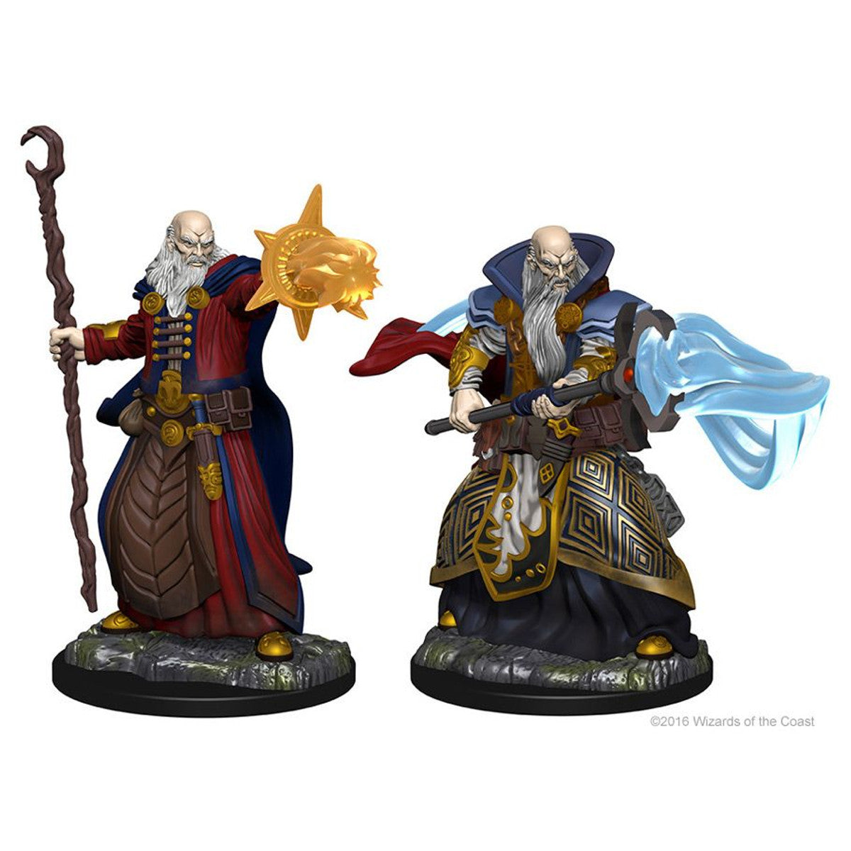 D&D Nolzur's Marvelous Miniatures: Unpainted Minis- Wave 1- Human Male Wizard