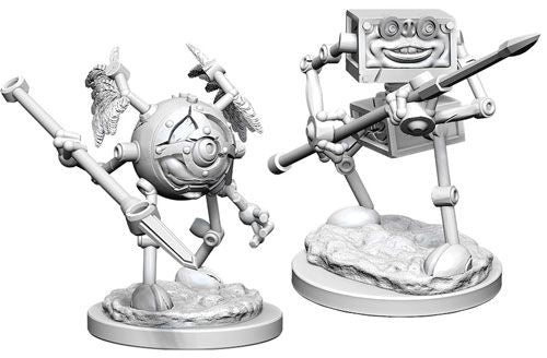 D&D Nolzur's Marvelous Miniatures: Unpainted Minis- Wave 6- Monodrone & Duodrone