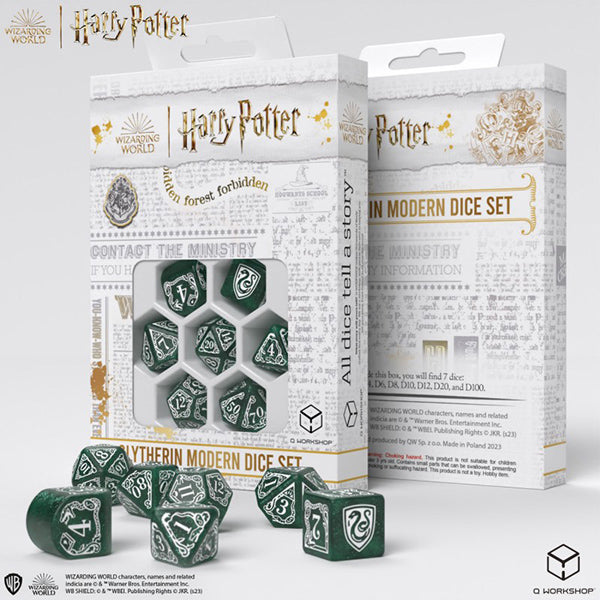 Harry Potter Modern Dice: Slytherin