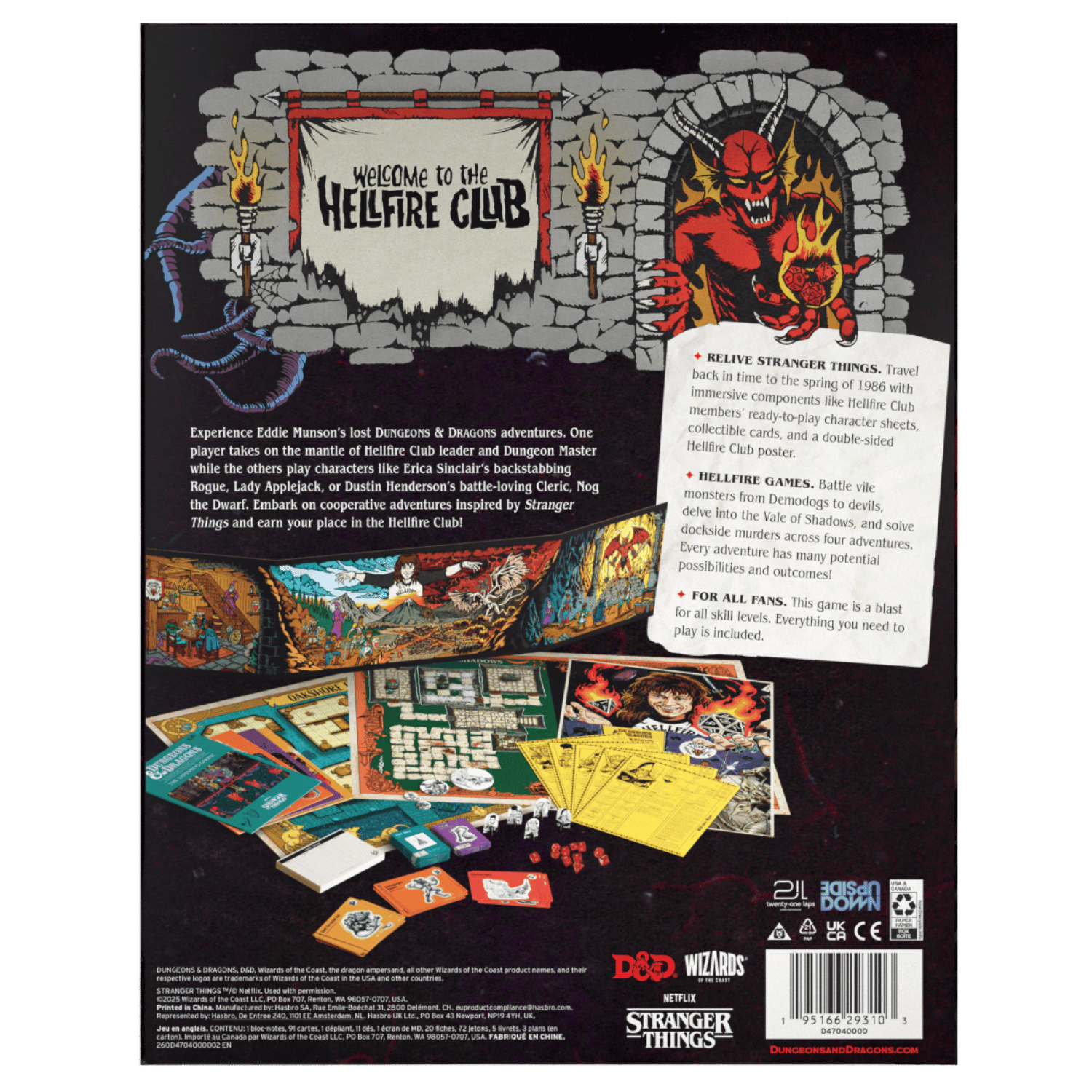 D&D, 5e: Stranger Things- Welcome To The Hellfire Club