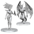 Pathfinder Battles Deep Cuts Miniatures: Wave 27- Gargoyle & Shae