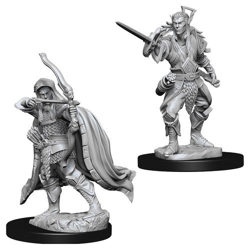 D&D Nolzur's Marvelous Miniatures: Unpainted Minis- Wave 7- Male Elf Rogue