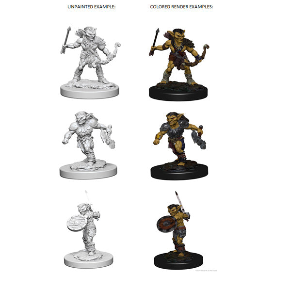 D&D Nolzur's Marvelous Miniatures: Unpainted Minis- Wave 1- Goblins