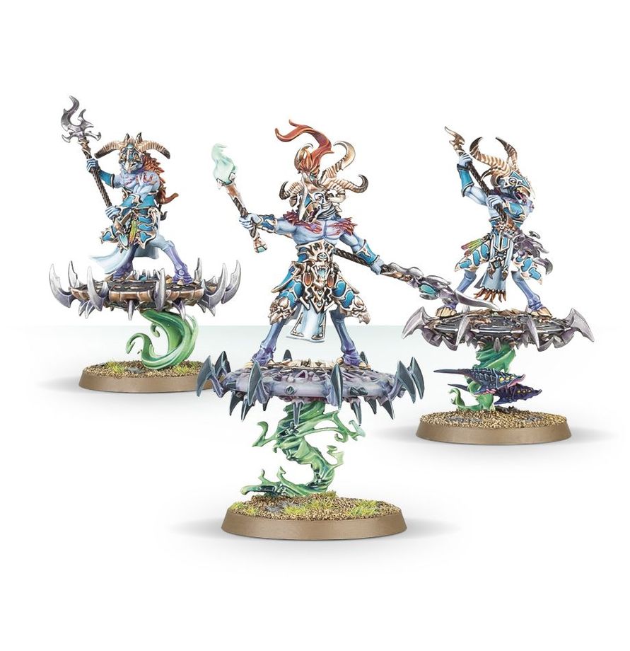 Spearhead: Disciples of Tzeentch – Tzaangor Warflock