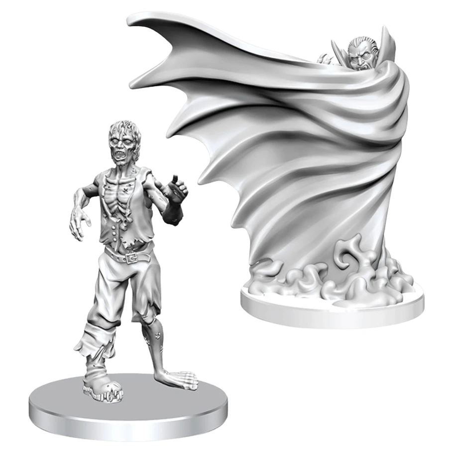 D&D Nolzur's Marvelous Miniatures: Classic Vampire & Classic Zombie
