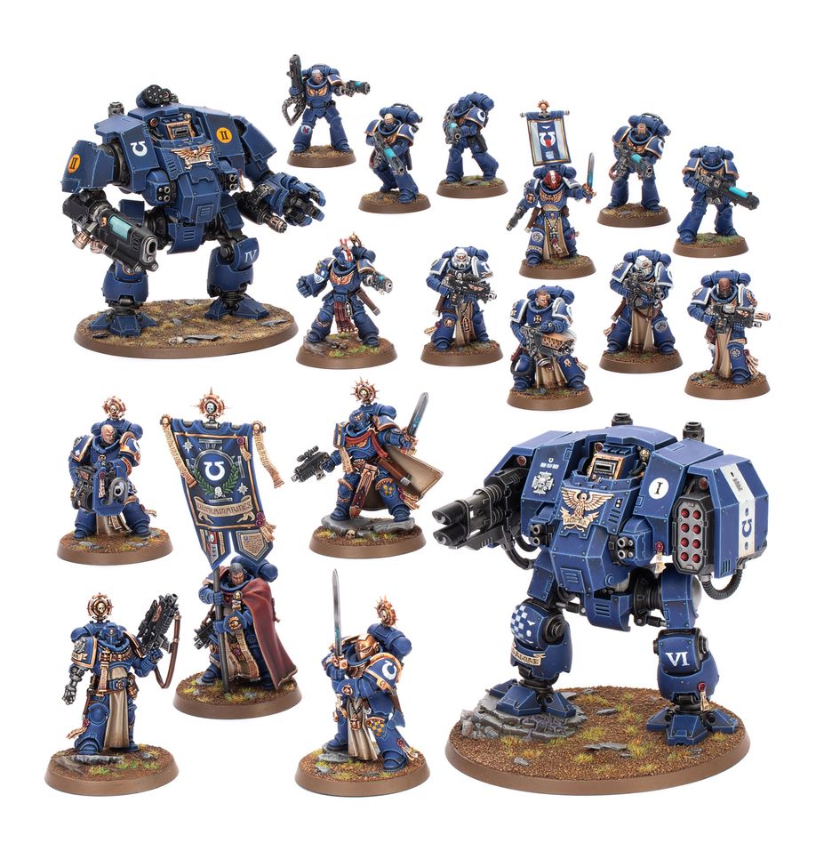 Space Marines Battleforce: Iron Halo Strike Force – BrickHammer