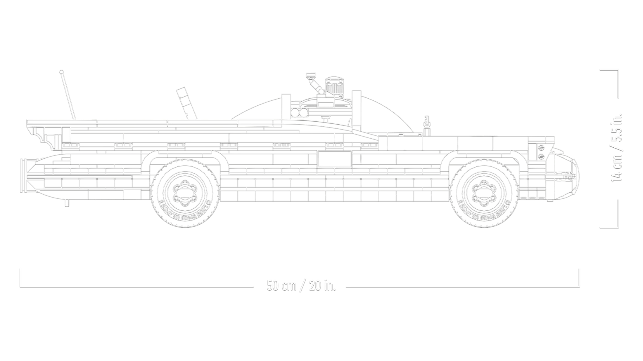 76328 Batman The Classic TV Series Batmobile