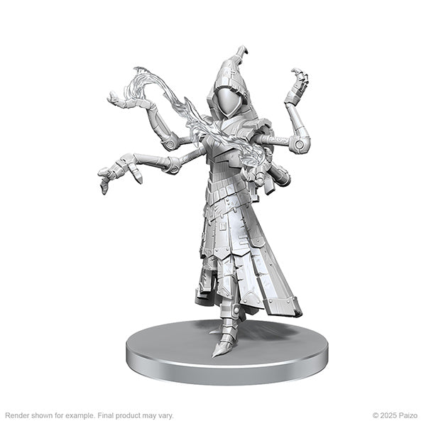 Pathfinder Battles Deep Cuts Miniatures: Clockwork Mage W26