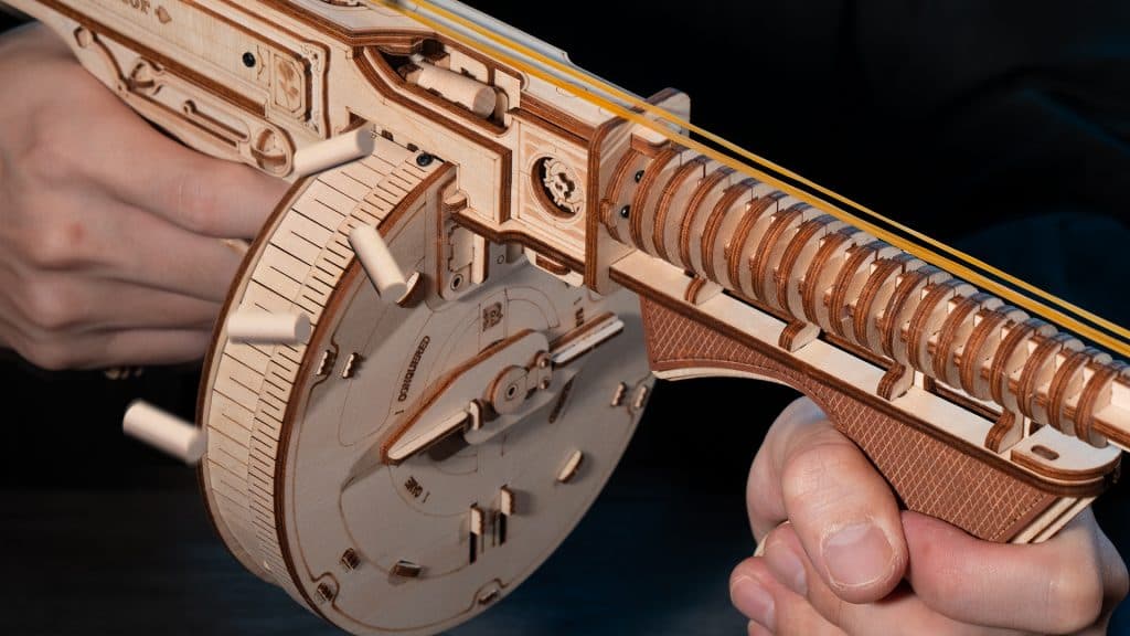 Submachine Gun - Rubber Band Gun