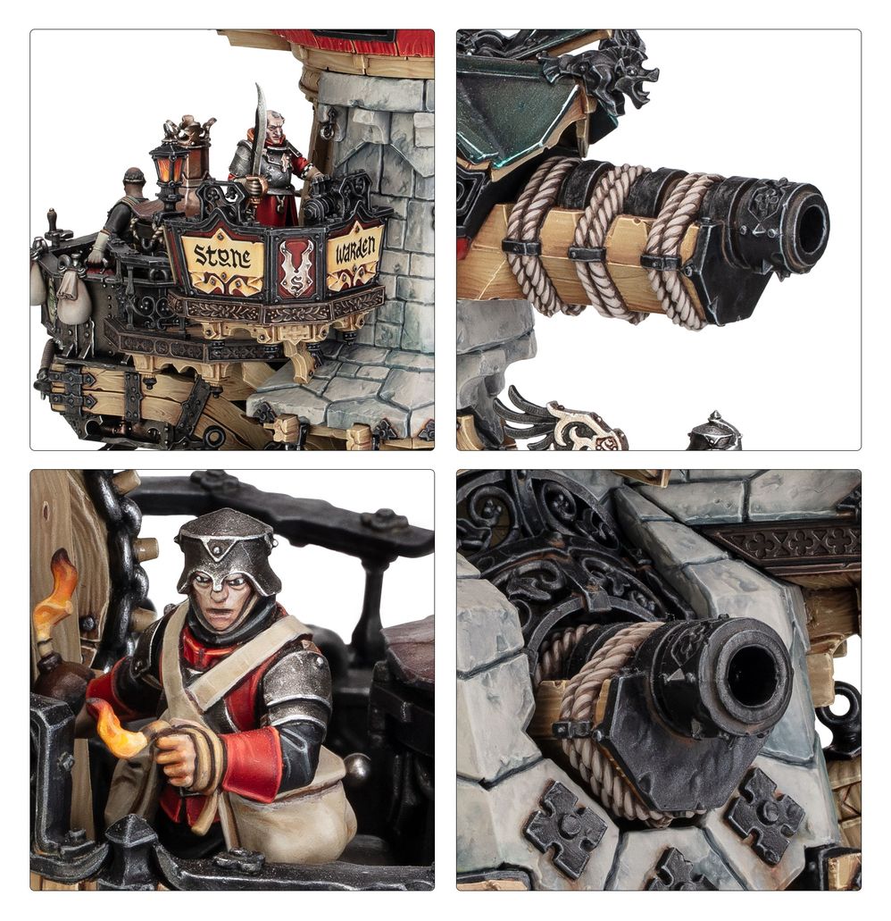 CITIES OF SIGMAR: Cannonade Cogfort / Conqueror Cogfort