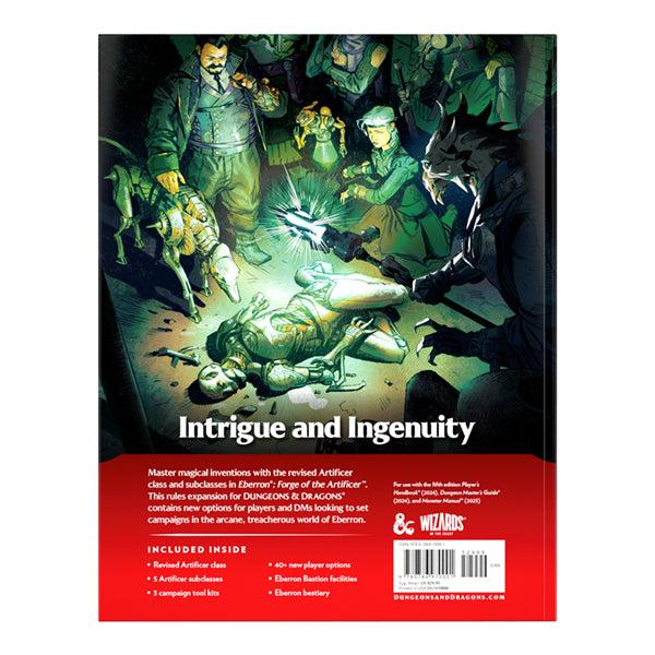 D&D, 5e: Eberron- Forge of the Artificer