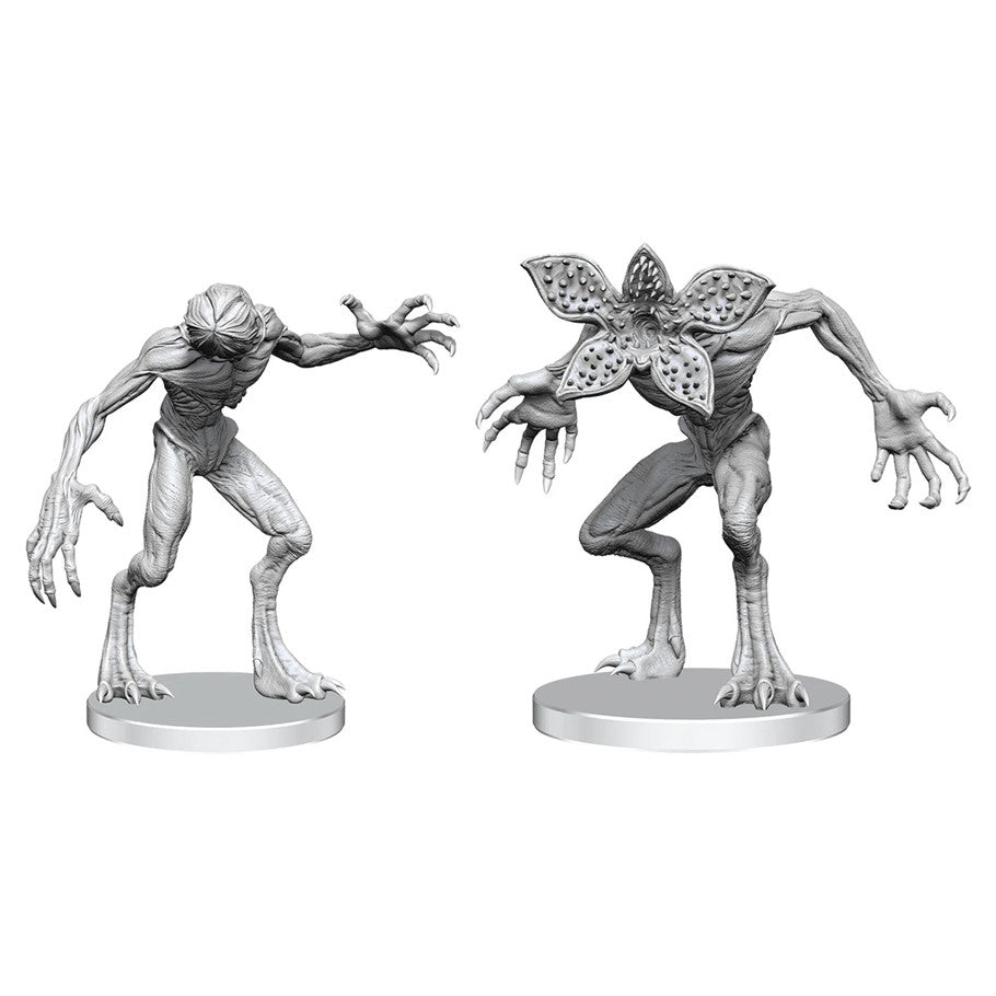 Stranger Things Unpainted Miniatures: Demogorgons