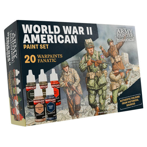 The Army Painter Historical: WWII American Paint Set