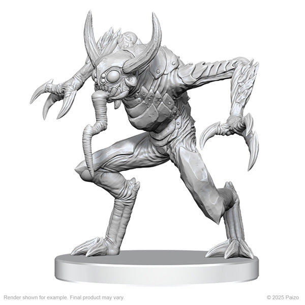 Pathfinder Battles Deep Cuts Miniatures: Wave 27- Vloriak (Despoiler Demon) & Demonologist