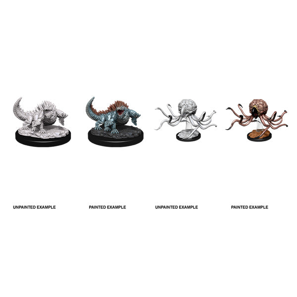 D&D Nolzur's Marvelous Miniatures: Unpainted Minis- Wave 11- Grell & Basilisk