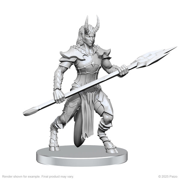 Pathfinder Battles Deep Cuts Miniatures: Wave 27- Vordine (Infantry Devil) & Pitborn Rogue