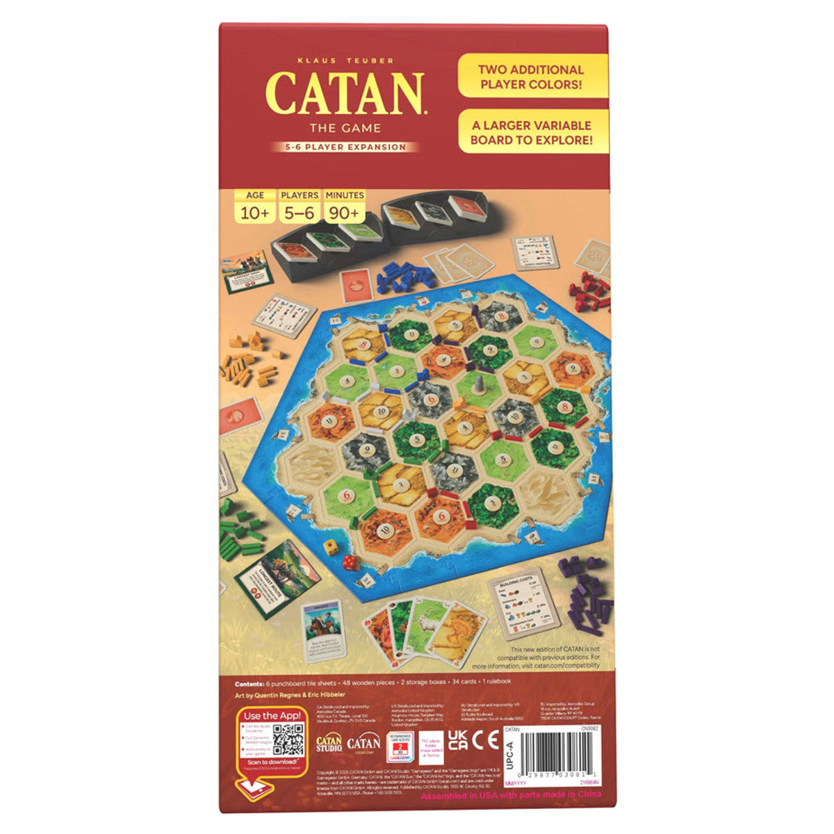 Catan 6th Ed. 5-6 player expansion